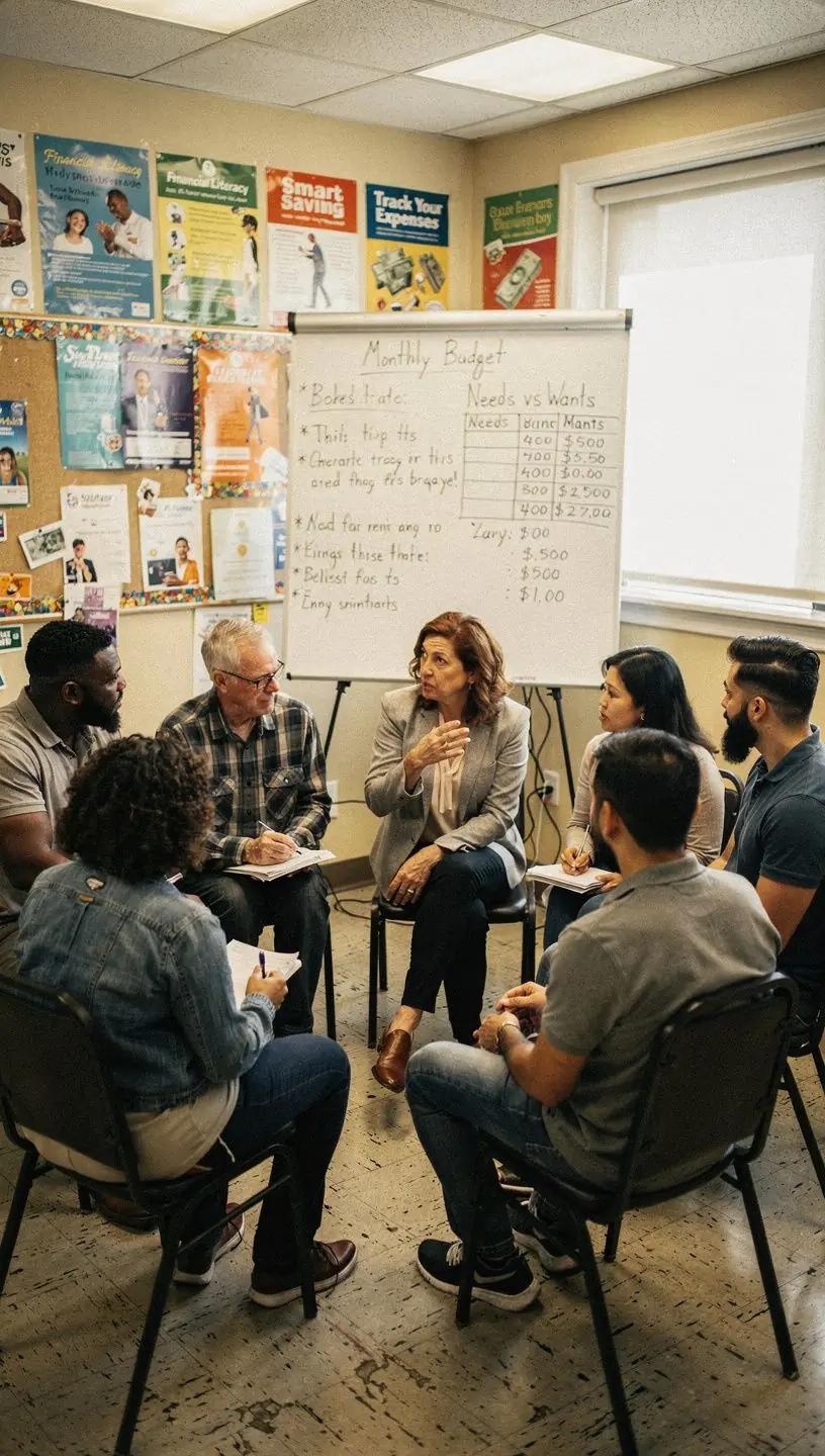 Kép egy boldog családról, akik sikeresen betartják a pénzügyi terveiket.