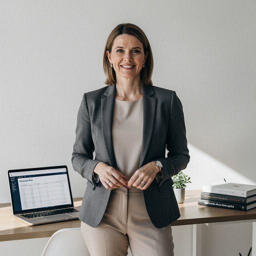 Pénzügyi célok kitűzését bemutató inspiráló kép.